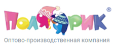 Логотип фабрики Производитель детских головных уборов Полярик