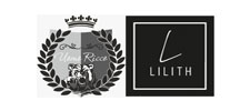 Логотип фабрики Производитель детской одежды Uomo Ricco и LILITH