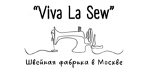 Логотип Швейный цех Viva La Sew