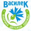 Логотип фабрики Производитель детской одежды Василек