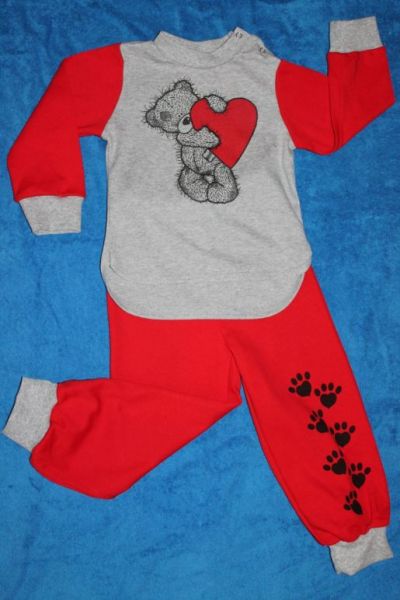 Красный детский костюм Матвейка - Фабрика детской одежды Матвейка