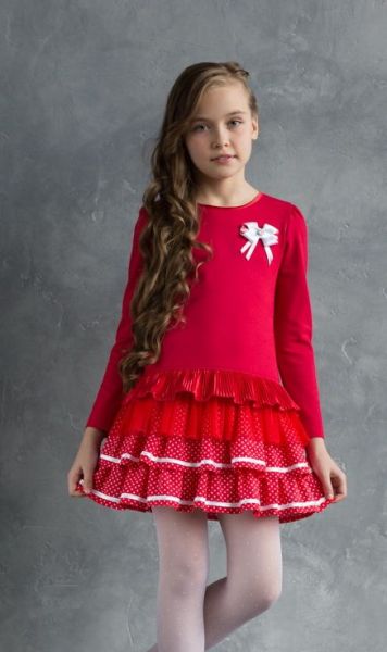 Нарядное детское платье DESALU - Фабрика детской одежды Салют