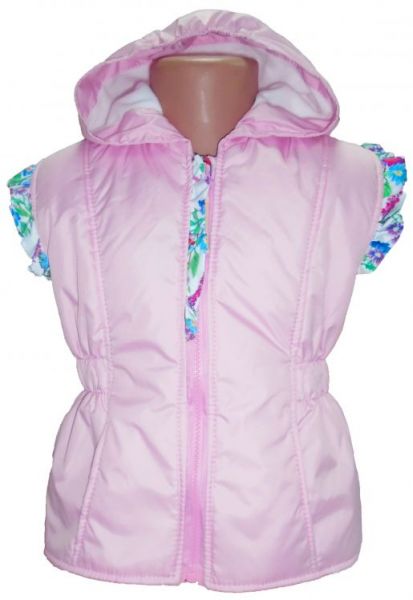 Детская розовая жилетка ДариМир - Производитель детской верхней одежды ДариМир