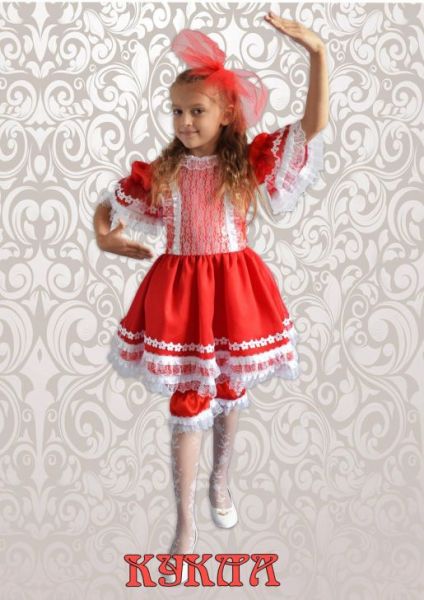 Детский карнавальный костюм "Кукла" - Фабрика школьной формы Мода Люкс