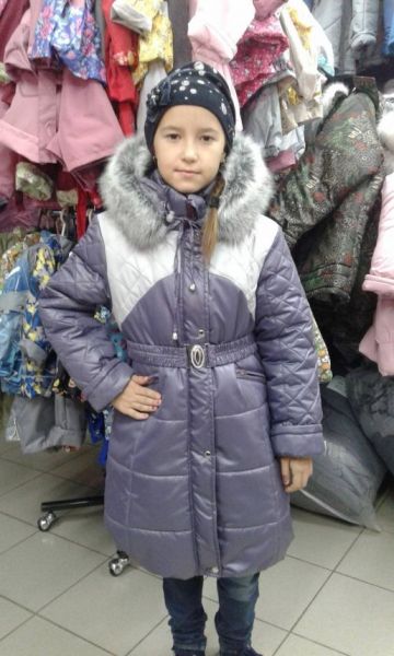Детская куртка для девочки на ремешке - Фабрика детской одежды Светлица