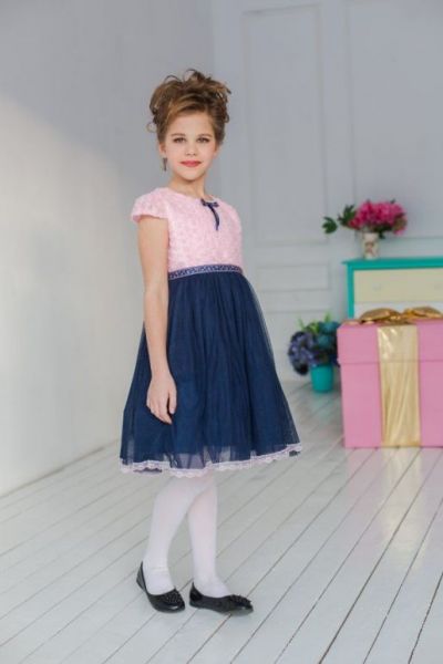 Нарядное платье для девочки UNONA Dart - Производитель детской одежды UNONA