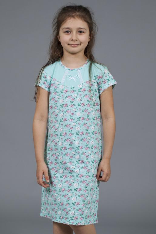 Ночная сорочка прямого силуэта - Трикотажная фабрика детской одежды Оддис