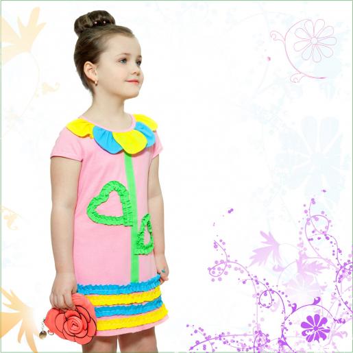 Платье для девочки - Фабрика детского трикотажа Стелси