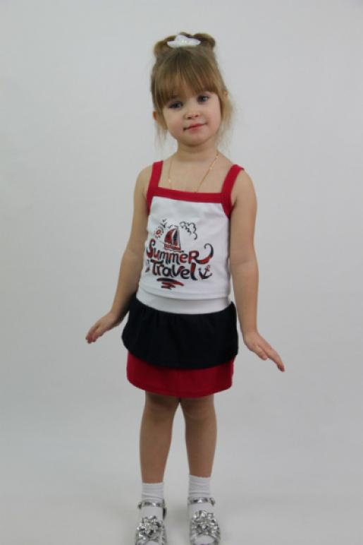 Детский костюм для девочки Милаша - Фабрика детского трикотажа Милаша