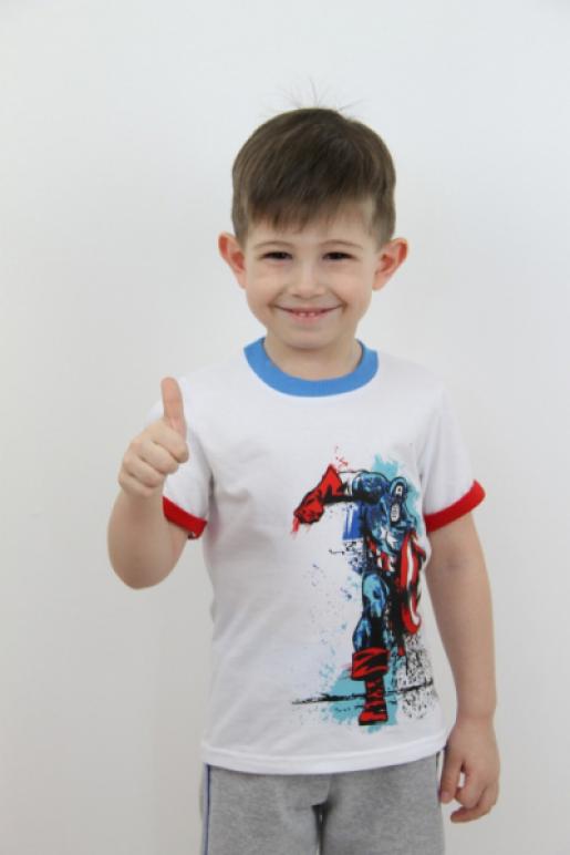Детская футболка Супермен Милаша - Фабрика детского трикотажа Милаша