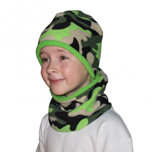 Детская шапка Колпак утепленная демисезонная для мальчика - Производитель детского трикотажа Uni-kind