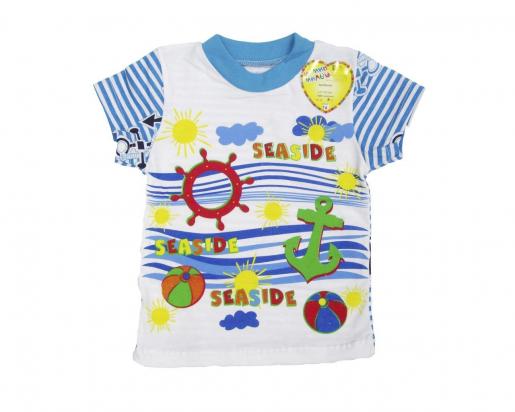 Детская футболка Seaside МАМИН МАЛЫШ - Производитель детской одежды Мамин Малыш