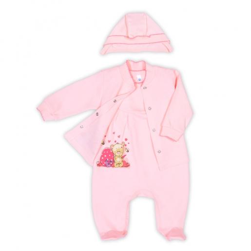 Комплект розовый для новорожденных Виктория - Производитель детской одежды Виктория