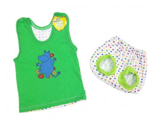 Комплект майка на кнопках и трусы под памперс - Производитель детской одежды Мамин Малыш