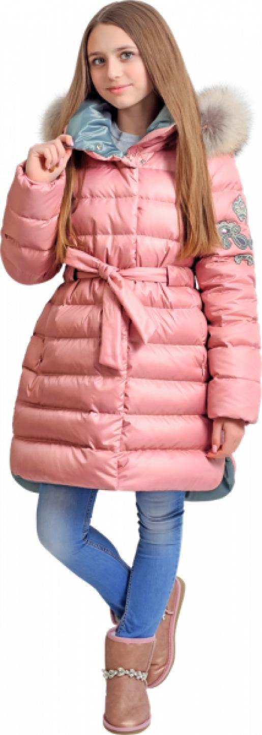 Пальто для девочки теплое G n K - Фабрика верхней детской одежды G n K