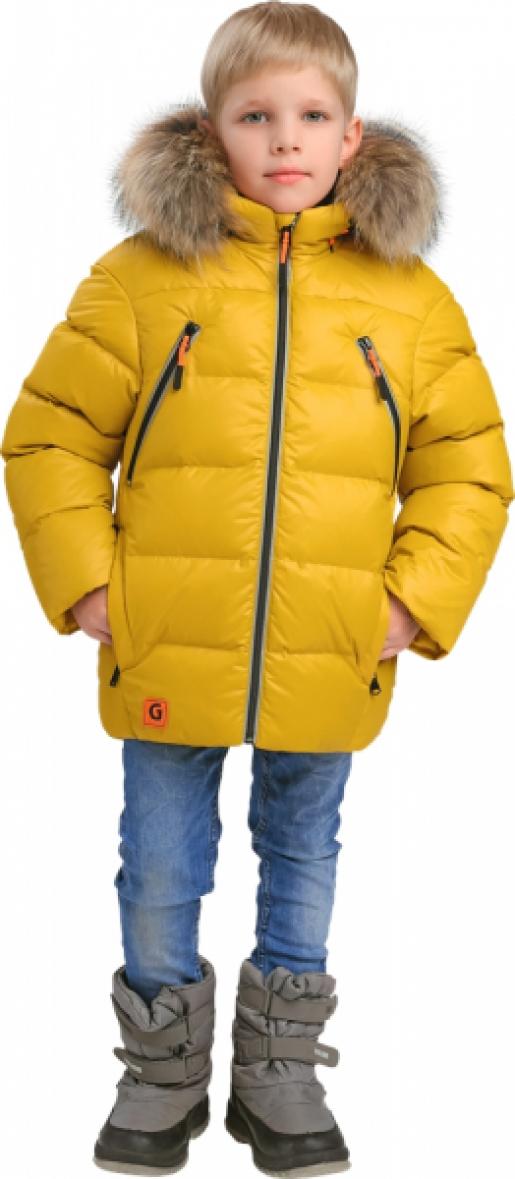 Куртка для мальчика с мехом G n K - Фабрика верхней детской одежды G n K