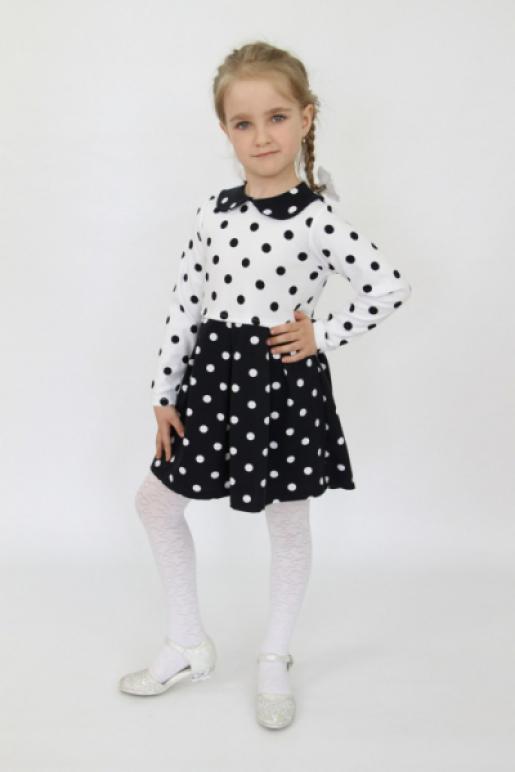 Платье детское Горошенка - Фабрика детского трикотажа Милаша