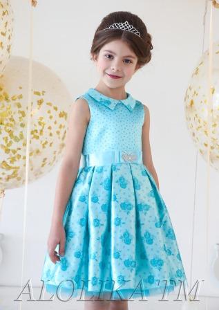 Нарядное детское платье Бонита - Швейное предприятие ALOLIKA