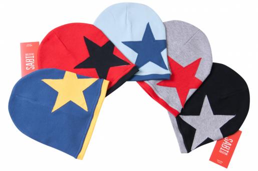 Шапка для мальчиков "Звезда" (удлиненная, однослойная) SSH-024 - Фабрика детской одежды SABI