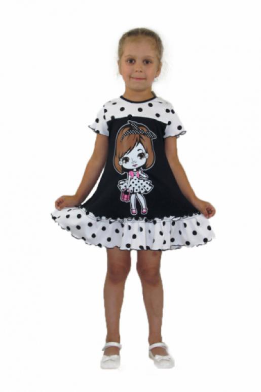Платье для девочки Мия - Фабрика детского трикотажа Милаша