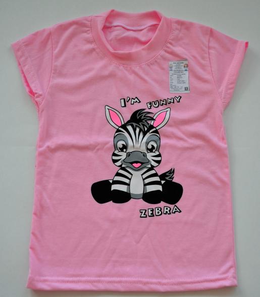 Детская футболка розовая ВЕРАНЖ - Производитель детской одежды ВЕРАНЖ