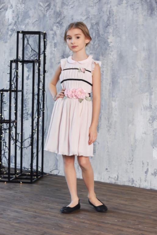 Платье с цветочным декором Choupette - Производитель детской одежды Choupette