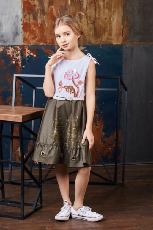 Платье из хлопка Choupette - Производитель детской одежды Choupette