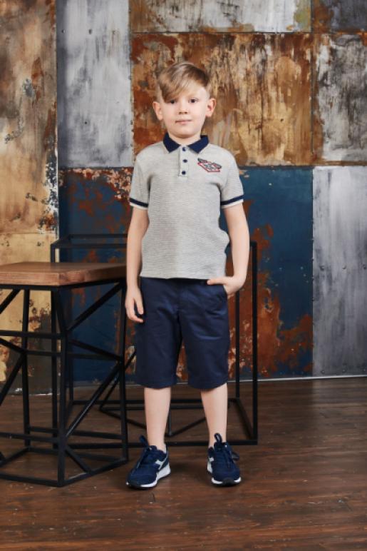 Футболка с шевроном для мальчика Choupette - Производитель детской одежды Choupette
