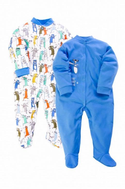 Комплект комбинезон для новорожденных 2 шт - Производитель детской одежды Веселый малыш
