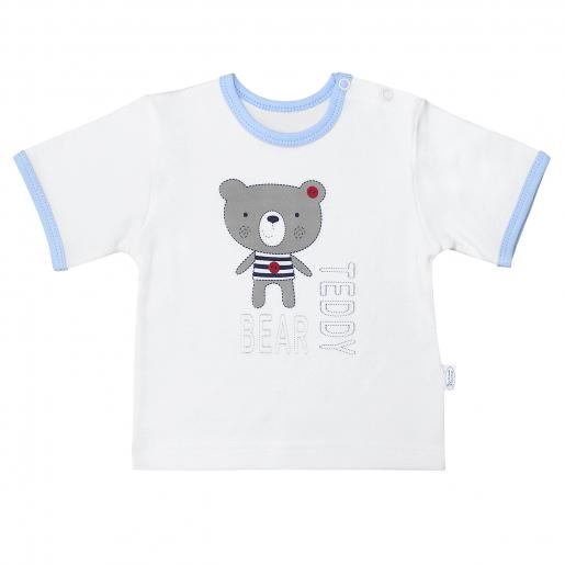 Фуфайка - футболка для новорожденных Мишка Тедди - Производитель детской одежды Веселый малыш