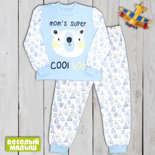 Пижама для новорожденных Мишка в лесу - Производитель детской одежды Веселый малыш
