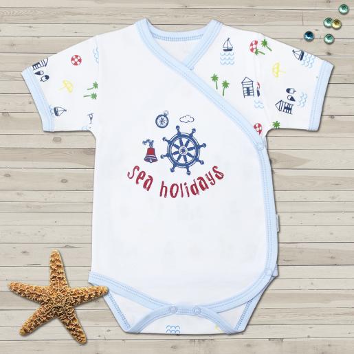 Боди Морская Веселый малыш - Производитель детской одежды Веселый малыш