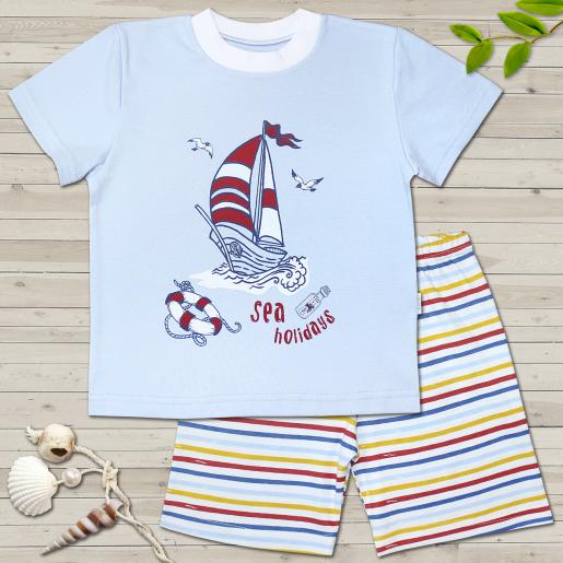 Комплект ясельный Морская - Производитель детской одежды Веселый малыш