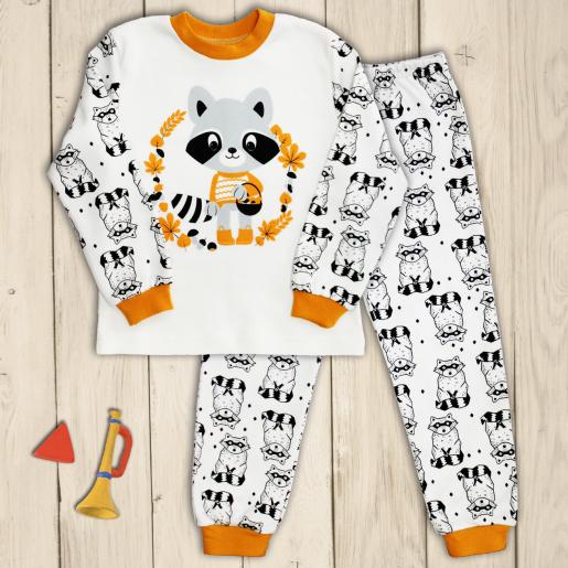 Пижама Енот Веселый малыш - Производитель детской одежды Веселый малыш