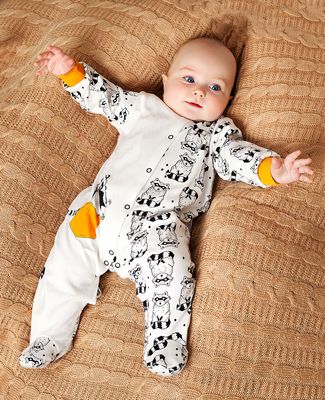 Комбинезон для новорожденных Енот - Производитель детской одежды Веселый малыш