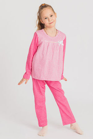 Комплект пижама для девочки Анюта - Трикотажная фабрика детской одежды Анюта