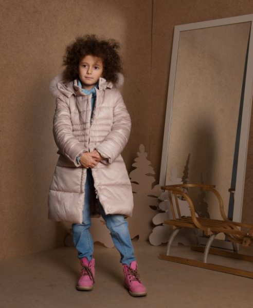 Пальто зимнее для девочек Merely - Фабрика детской одежды Merely