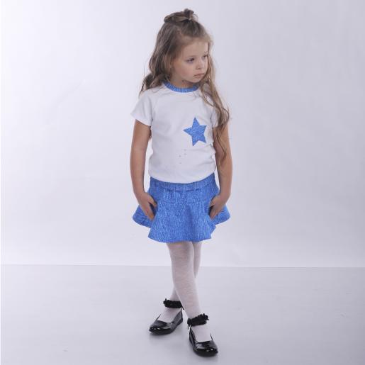 Юбка детская Звезда - Производитель детской одежды HAPPYLAMA STYLE