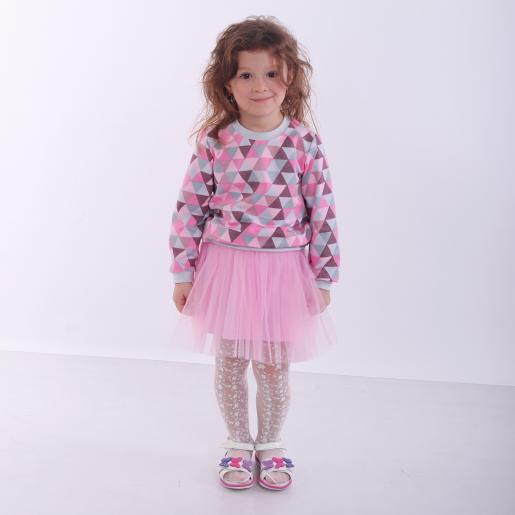 Юбка на девочку Пирамида - Производитель детской одежды HAPPYLAMA STYLE