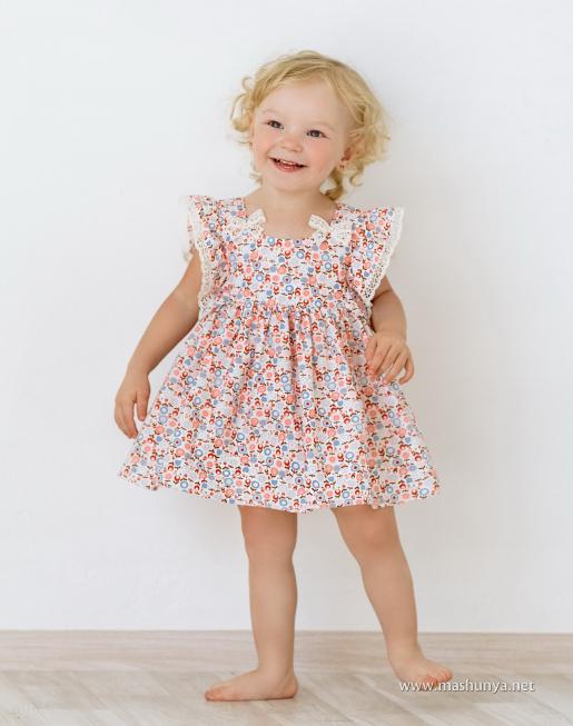 Платье детское бабочка - Производитель детской одежды MashunyA
