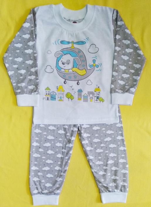 Пижама детская 419-03 сер - Производитель трикотажных изделий Клеопатра-Стиль