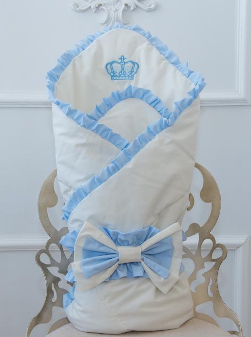 Конверт-одеяло Корона 010365/2 - Фабрика одежды для новорожденных Jolly baby