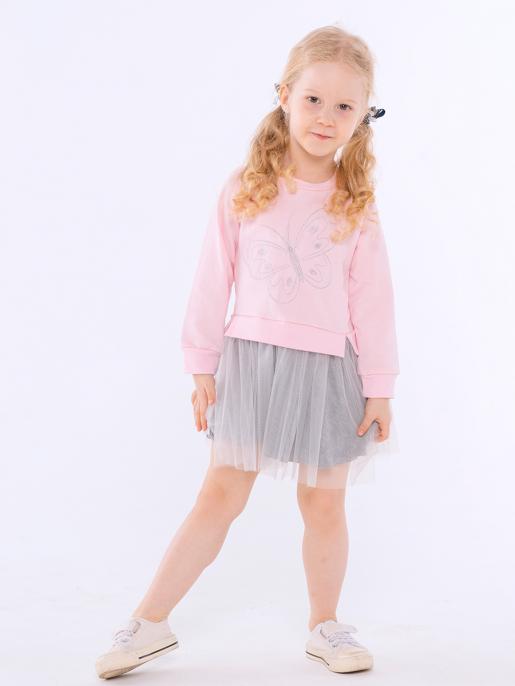 Платье Бабочка, розовое - Фабрика детской одежды Дашенька
