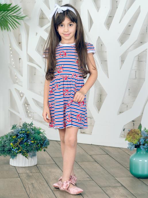 Платье ЯКОРЯ - Фабрика детской одежды Дашенька