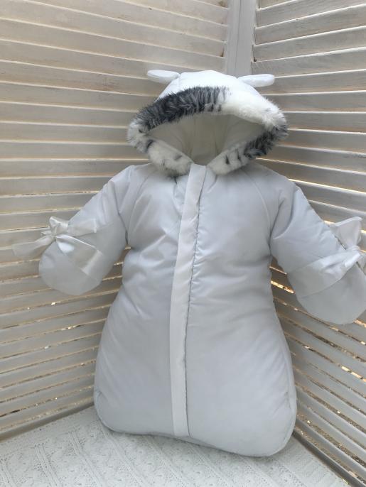 Конверт - спальник прогулочный "Снежный Барс" - Фабрика одежды для новорожденных Jolly baby