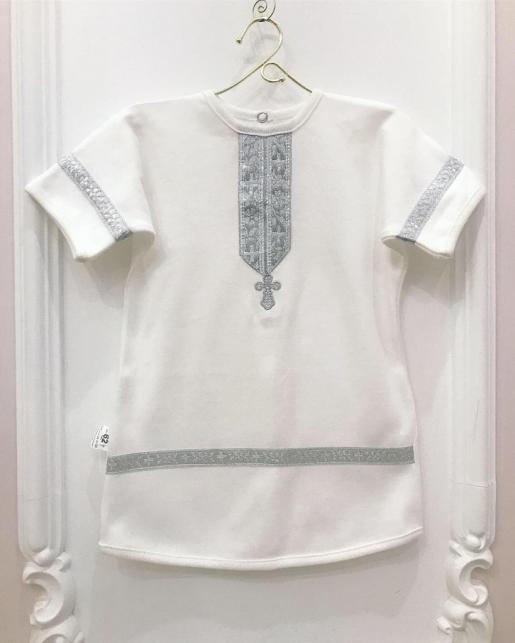 Крестильная рубашка Кристиан - Фабрика одежды для новорожденных Jolly baby