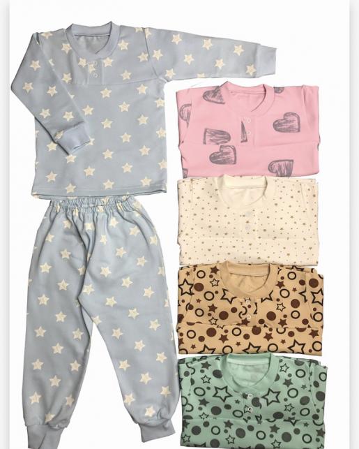 Пижама для новорожденных 027 - Фабрика детского трикотажа Все деткам