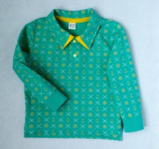 Рубашка-Поло "Якорь" - Фабрика детской одежды и головных уборов Бастет