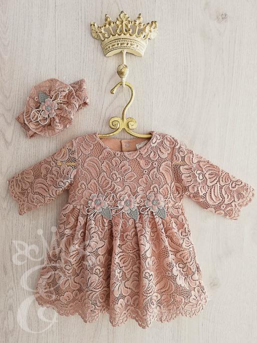 Платье кружевное Ободок кружевной - Производитель детской одежды Её малышество
