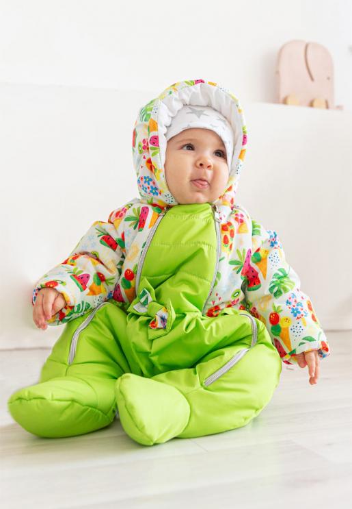 Демисезонный Комбинезон "Фруктель" - Фабрика одежды для новорожденных Сонный Гномик